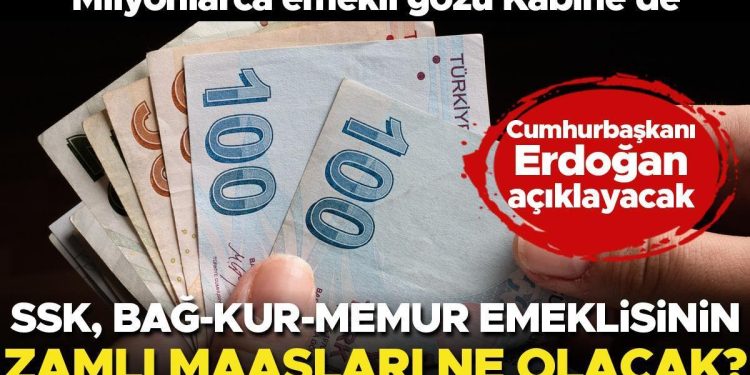 Tüm emekliler bekliyor… İşte memur emeklisi, SSK, Bağ-Kur, dul-yetim maaşlarına gelmesi beklenen muhtemel artırımlar