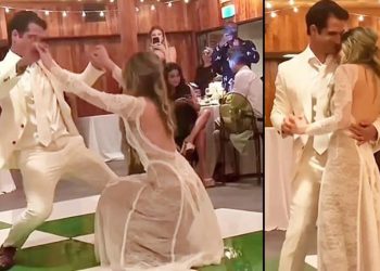 Ünlü oyuncu ‘nişandan sonra aşkım derinleşti’ demişti… Eski sevgilisinin gözleri önünde evlendi