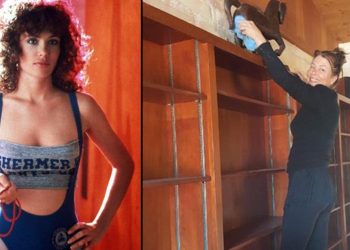 Ünlü oyuncu tacizci kocasından boşanıp çiftliğe yerleşmişti: Etekleri uçuşan elbiseyi çıkardı, elinde toz beziyle mesken temizliyor