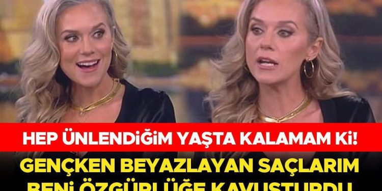 Ünlü oyuncunun saçları genç yaşında ağardı: Daima 17 yaşında görünmek zorundaydım… Artık özgürüm!
