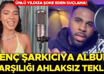 Ünlü yıldıza şok suçlama: Albüm yapacağı bayana ahlaksız teklifte bulundu!