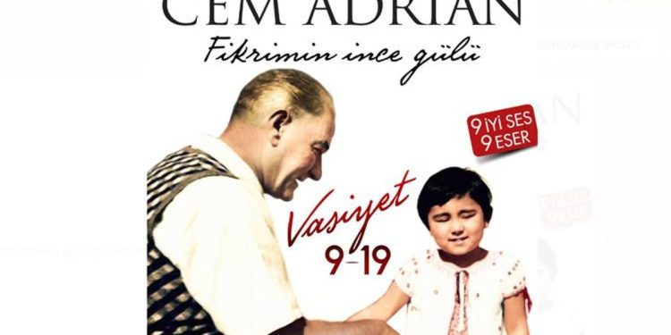 ‘’Vasiyet 9-19’’ albümünün birinci müziği Cem Adrian’dan geldi