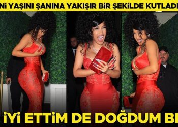 Yeni yaşını şanına yakışır halde kutladı: Ne âlâ ettim de doğdum ben!