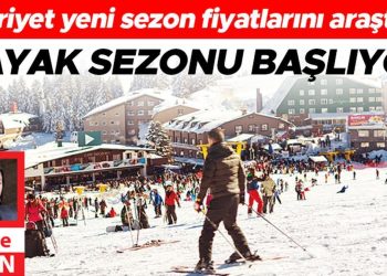 4 bin TL’den başlayan fiyatlar Ocak’ta 2-3 kat artıyor: Kayak dönemi başlıyor