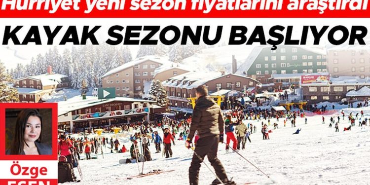 4 bin TL’den başlayan fiyatlar Ocak’ta 2-3 kat artıyor: Kayak dönemi başlıyor