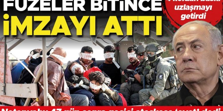 4 koldan baskı uzlaşmayı getirdi