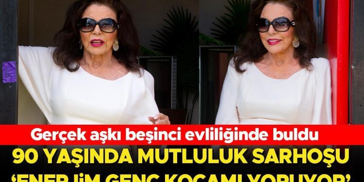 90 yaşındaki yıldız kendinden 32 yaş küçük kocasıyla aşk sarhoşu: Yaş yalnızca bir sayıdır