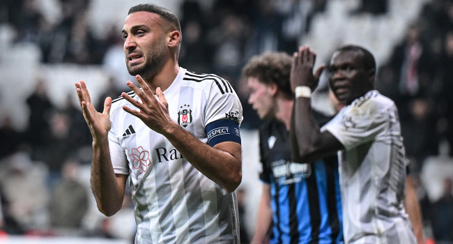 Beşiktaş evinde Club Brugge’a mağlup oldu