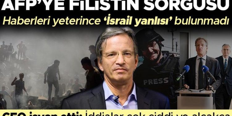 AFP’ye Filistin sorgusu: Haberleri gereğince ‘İsrail yanlısı’ bulunmadı