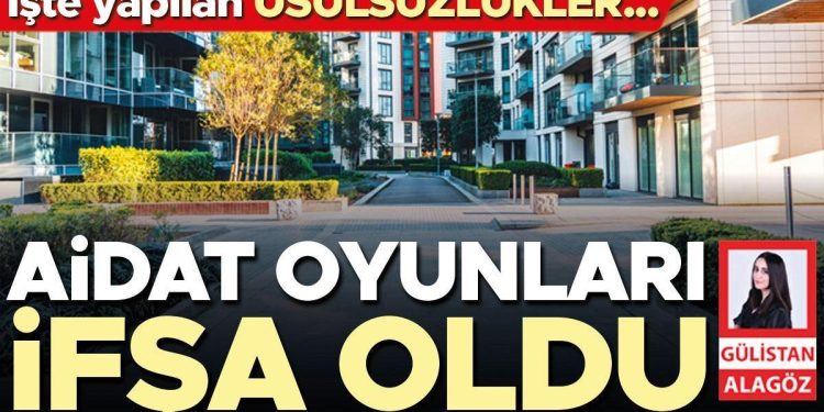 Aidat oyunları ifşa oldu… Gözler yeni düzenlemede