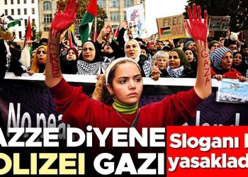 Almanya’daki Gazze ablukası! İsrail’i eleştirene sıkı takip