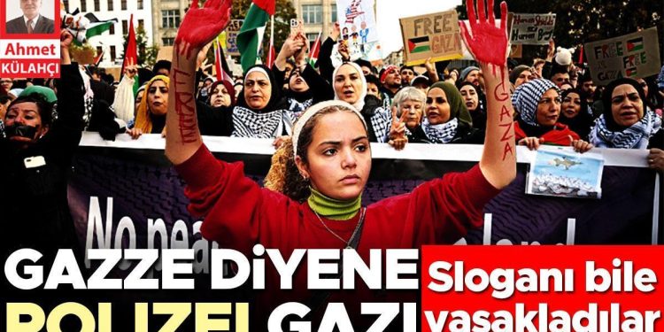 Almanya’daki Gazze ablukası! İsrail’i eleştirene sıkı takip