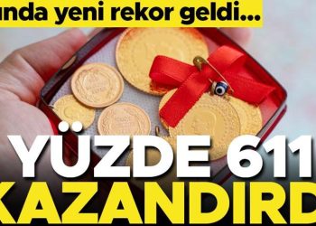 Altında rekor yükseliş! Yüzde 611 kazandırdı… Yatırımcılar dikkat