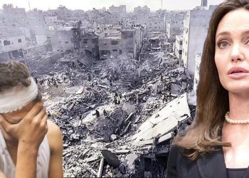 Angelina Jolie’den İsrail’e sert reaksiyon: Gazze açık hava hapishanesiydi, toplu mezara döndü