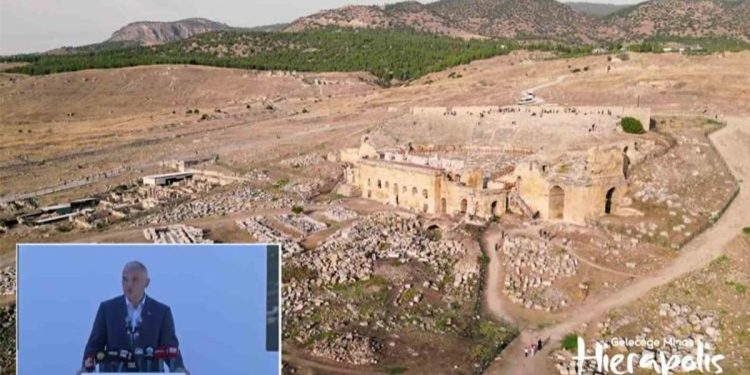 Bakan Ersoy “Geleceğe Miras Hierapolis” projesini anlattı