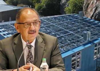 Bakan Özhaseki duyurdu: Çelik yapılı köy meskenleri için birinci kazma vuruldu