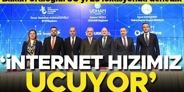 Bakan Uraloğlu: İnternet süratimiz uçuyor