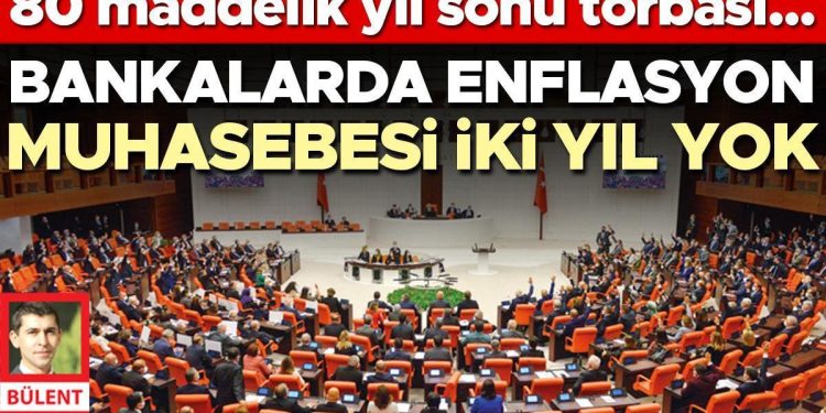 Bankalarda enflasyon muhasebesi iki yıl yok
