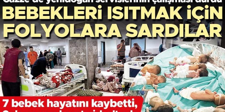 Bebeklerin hatası ne! Gazze’nin kuzeyinde hastane kalmadı
