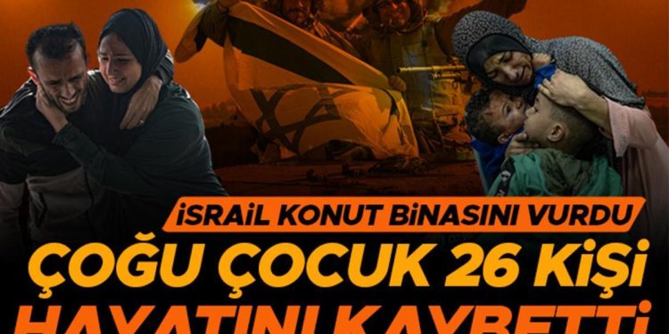 CANLI GELİŞMELER         Son dakika haberleri: İsrail-Hamas savaşında son durum… İsrail Gazze’de husus binasını vurdu: Birden fazla çocuk 26 kişi hayatını kaybetti