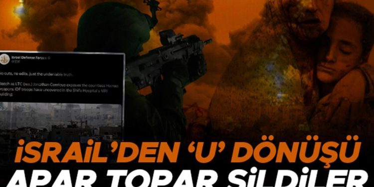 CANLI GELİŞMELER         Son dakika haberleri: İsrail-Hamas savaşında son durum… İsrail ordusu ‘inkar edilemez gerçekler’ diye paylaştı… IDF’den ‘U’ dönüşü: Apar topar sildiler