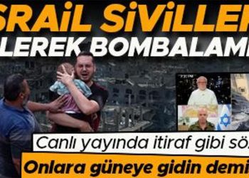 Canlı yayında şoke eden kelamlar… İsrailli sözcüden katliam itirafı: Onlara güneye gidin demiştik
