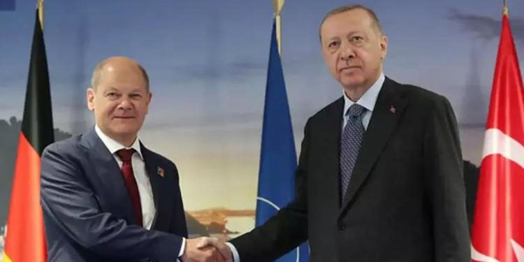 Cumhurbaşkanı Erdoğan, Berlin’de Almanya Başbakanı Scholz ile görüşecek