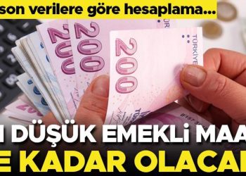 En düşük emekli maaşı ne kadar olacak? İşte o hesaplama