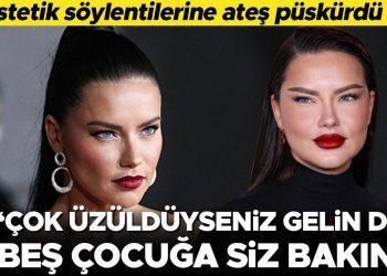 Estetik yaptırdığını söyleyenlere ateş püskürdü: Bu yalnızca yorgun bir annenin yüzü!