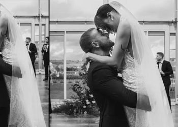 Evvel bebek sonra düğün…. Çocuğu uyutup evlenmeye gittiler