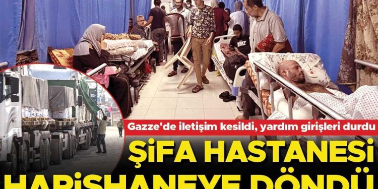 Gazze’de irtibat kesildi yardım girişleri durdu