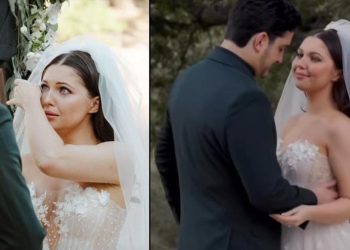 Genç oyuncu bütün gece ağlayarak evlendi: Aşka inanmayan bu düğüne gelmesin