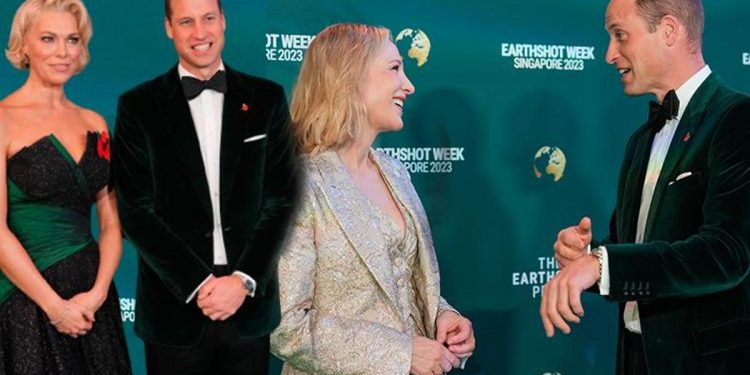 Hollywood yıldızları William’ın etrafını sardı… Aman Kate kıskanmasın!