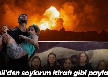 İsrail’den soykırım itirafı üzere paylaşım… Apar topar silindi