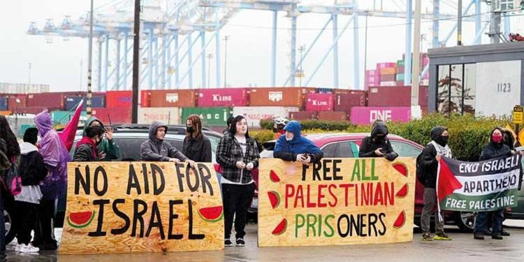 İsrail’e yardımlar reaksiyon çekiyor: Silah yüklü gemilere mani