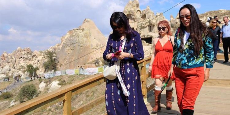 Kapadokya’da ziyaretçi rekoru