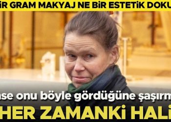 Kimse onu bu türlü gördüğüne şaşırmadı: Ne bir gram makyaj ne bir estetik dokunuş!