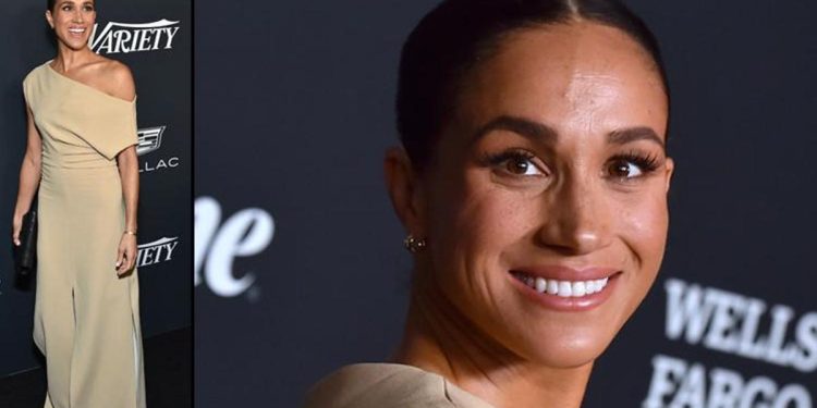 Meghan başladığı yere döndü: Kırmızı halısına kavuştu