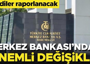 Merkez Bankası’ndan değerli değişiklik! Krediler raporlanacak