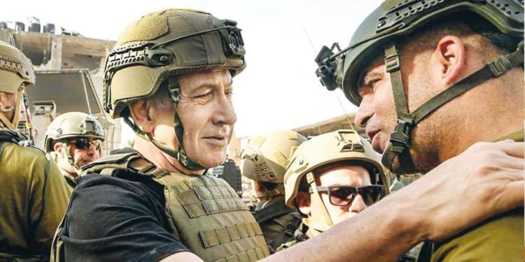 Netanyahu kuzey Gazze’ye gitti