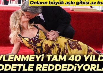 Onların aşkı gibisi yok… 40 yıldır birlikteler ancak hiç evlenmediler