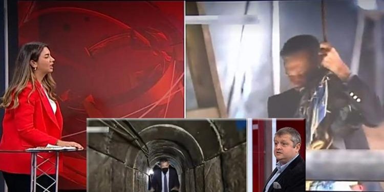 Özel müsaadeyle girdi Hamas’ın tünellerini gösterdi! Dünyanın konuştuğu imgeler…