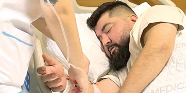 Rap’çi Eypio hastanelik oldu