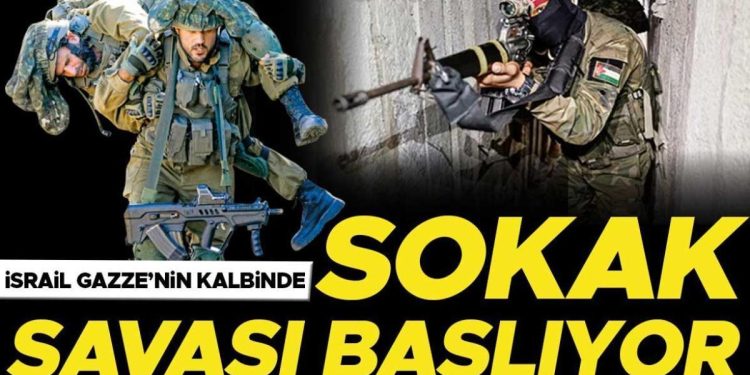 Savaş Gazze’nin kalbinde! İsrail-Hamas kent çatışmaları başladı