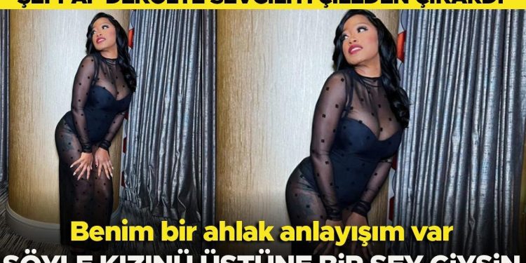 Şeffaf dekolte sevgilisini sıkıntıdan çıkardı: Benim bir ahlak anlayışım var… Söyle kızına üstüne bir şeyler giysin