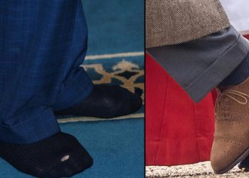 Şımartılmak için herkesi seferber etmiş: Ayakkabı bağcıklarını ütületiyor fakat çorapları yırtık