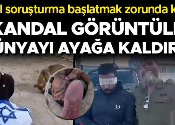 Skandal imajlar dünyayı ayağa kaldırdı! İsrail soruşturma başlatmak zorunda kaldı
