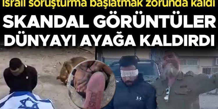 Skandal imajlar dünyayı ayağa kaldırdı! İsrail soruşturma başlatmak zorunda kaldı
