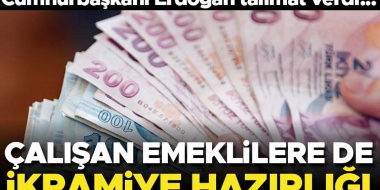 Son dakika… Cumhurbaşkanı Erdoğan’dan çalışan emeklilere de 5 bin lira ikramiye talimatı