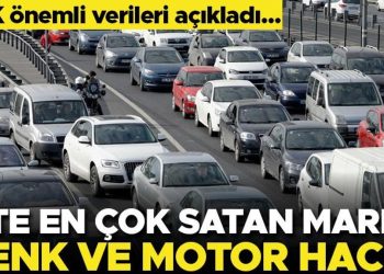 Taşıt istatistiği yayımlandı! İşte en çok satan marka, renk ve motor hacmi